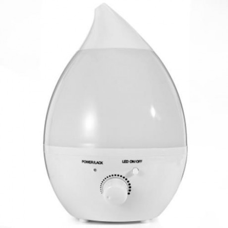 GYJ - 110 HOME AIR HUMIDIFIER ULTRASONIC AROMA DIFFUSER ATOMIZER 7 COLORS LED LIGHTS (WHIT