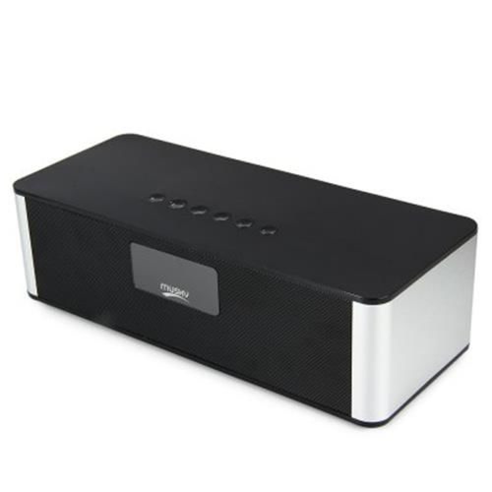 MUSKY DY21L HIFI WIRELESS  V4.0 BLUETOOTH STEREO SPEAKER WITH LED DISPLAY MULTIMEDIA TIME 
