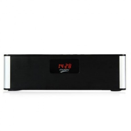 MUSKY DY21L HIFI WIRELESS  V4.0 BLUETOOTH STEREO SPEAKER WITH LED DISPLAY MULTIMEDIA TIME 