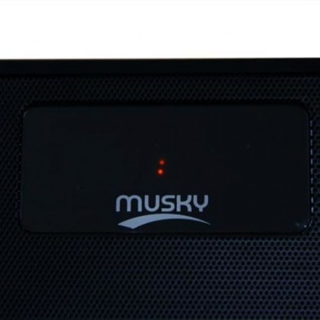 MUSKY DY21L HIFI WIRELESS  V4.0 BLUETOOTH STEREO SPEAKER WITH LED DISPLAY MULTIMEDIA TIME 