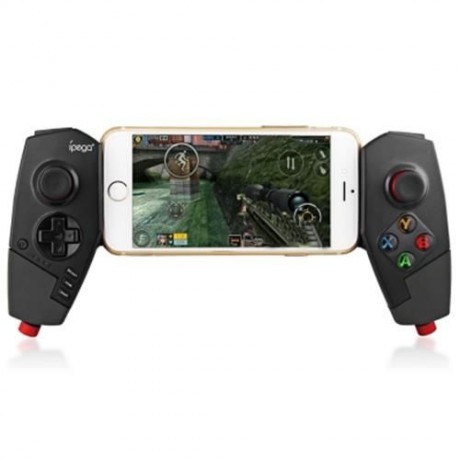 IPEGA PG - 9055 RED SPIDER WIRELESS BLUETOOTH 3.0 TELESCOPIC GAME CONTROLLER JOYSTICK (BLA
