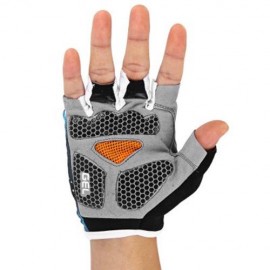 2PCS ROBESBON BREATHABLE MOUNTAIN ROAD WOMEN MEN HALF FINGER CYCLING BICYCLE GLOVES SILICO