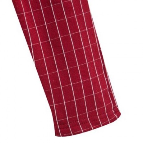 BRITISH STYLE ROUND NECK LONG SLEEVE COTTON BABY BOYS FAUX TWINSET (WINE RED)