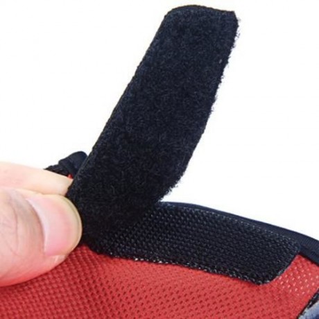 2PCS SAHOO ANTI-SLIP SHOCK-ABSORBING HYDROFUGE HALF FINGER BICYCLE GLOVES WITH GEL PAD (RE