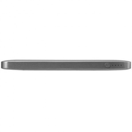 Z1 5000MAH DUAL USB INTERFACE PORTABLE MOBILE POWER BANK (SILVER)