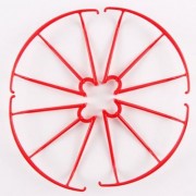 4PCS PROTECTION FRAME FOR SYMA X5C / X5SC / X5SW RC QAUDCOPTERS (RED)