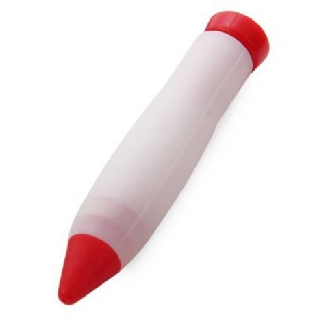 SILICONE PLATE PASTRY DECORATING SYRINGE PAINT BAKEWARE PEN FOR CAKE COOKIE CREAM CHOCOLAT