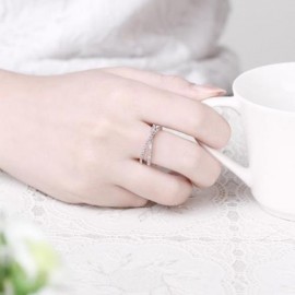 R013-B GOLD PLATED KOREAN STYLE NEW DESIGN FINGER RING FOR LADY (SILVER)