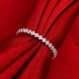 R004-B GOLD PLATED KOREAN STYLE NEW DESIGN FINGER RING FOR LADY (SILVER)