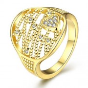 R397 - A FASHION JEWELRY ZIRCON RING (GOLDEN)