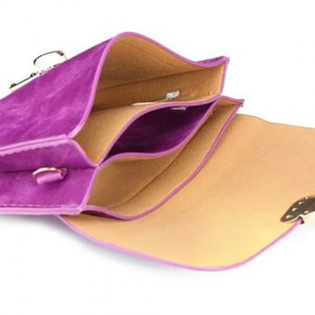 PRACTICAL MULTIFUNCTIONAL 5.5 INCHES PU LEATHER MATERIAL LANYARD PHONE BAG CHANGE POCKET C