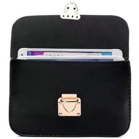 PRACTICAL MULTIFUNCTIONAL 5.5 INCHES PU LEATHER MATERIAL LANYARD PHONE BAG CHANGE POCKET C