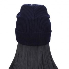WINTER FASHION WARM KNITTED BEANIE HAT CAP (CADETBLUE)
