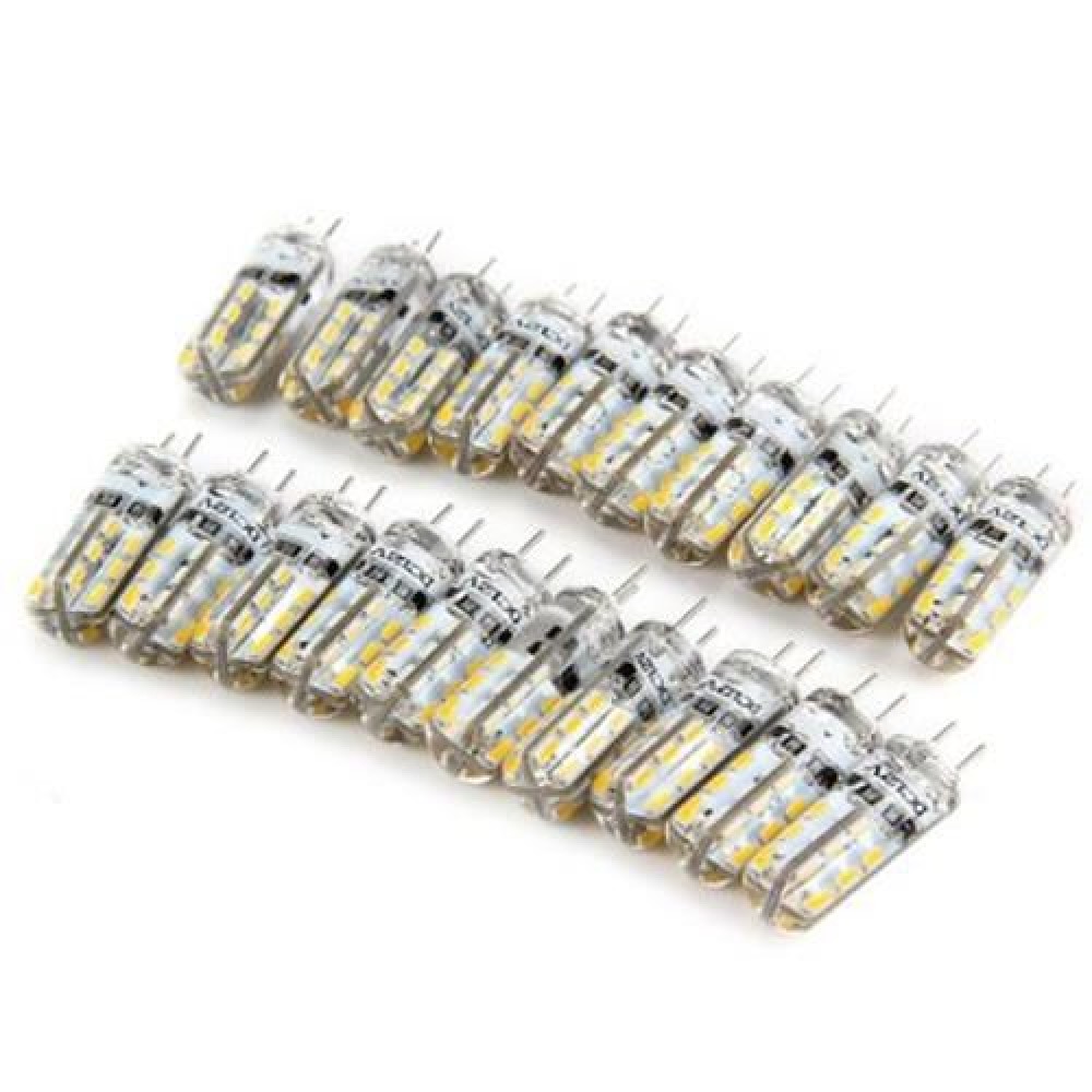 20PCS G4 BASE 24 LED LAMP BULB SMD 3014 1W DC 12V WHITE LIGHT 360 DEGREES BEAM ANGLE (WARM 20PCS G4 BASE 24 LED LAMP BULB SMD 3014 1W DC 12V WHITE LIGHT 360 DEGREES BEAM ANGLE (WARM