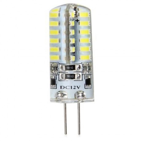 1.5W 10PCS G4 LED LAMP DC 12V BULB WHITE LIGHT 360 DEGREE ANGLE SPOTLIGHT (WHITE)