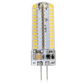 9W 10PCS G4 LED LAMP SMD 3014 AC 220V BULB WHITE LIGHT 360 DEGREE ANGLE SPOTLIGHT (WARM WH