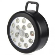 PIR INFRARED 15 LED AUTO MOTION SENSOR DETECTOR WIRELESS NIGHT LIGHT LAMP (BLACK)