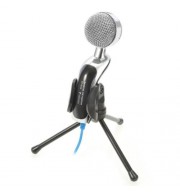 YANMAI SF-922B USB CONDENSER SOUND MICROPHONE CLEAR DIGITAL SOUND (BLUE AND BLACK)