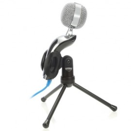 YANMAI SF-922B USB CONDENSER SOUND MICROPHONE CLEAR DIGITAL SOUND (BLUE AND BLACK)