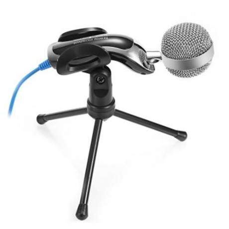 YANMAI SF-922B USB CONDENSER SOUND MICROPHONE CLEAR DIGITAL SOUND (BLUE AND BLACK)