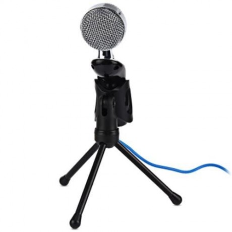 YANMAI SF-922B USB CONDENSER SOUND MICROPHONE CLEAR DIGITAL SOUND (BLUE AND BLACK)