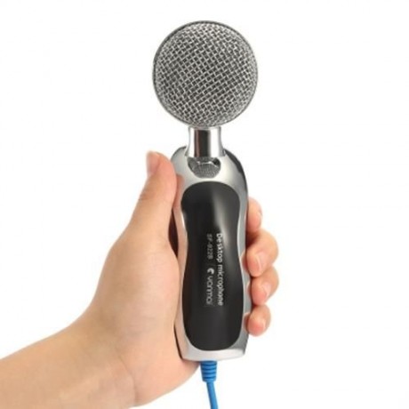 YANMAI SF-922B USB CONDENSER SOUND MICROPHONE CLEAR DIGITAL SOUND (BLUE AND BLACK)