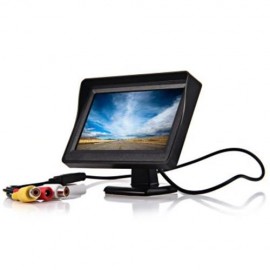 2 IN 1 4.3 INCH TFT LCD CAR REAR VIEW MONITOR PARKING CMOS CCD AUTO CAR REARVIEW REVERSE B