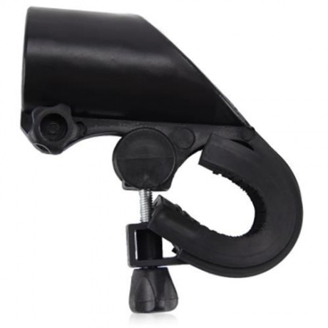Q5 WATERPROOF 3W 140LM 3 MODES LED BIKE LIGHT ZOOMABLE FLASHLIGHT WITH TORCH HOLDER (BLACK