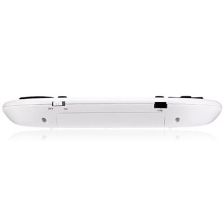 M2S 2.4GHZ WIRELESS QWERTY KEYBOARD TOUCHPAD WITH RECEIVER (WHITE)