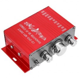 HY - 2001 HI-FI MINI DIGITAL MOTORCYCLE AUTO CAR STEREO POWER AMPLIFIER SOUND MODE AUDIO S