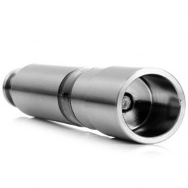 STAINLESS STEEL THUMB PUSH MANUAL SALT PEPPER SPICE MILL GRINDER (SILVER)