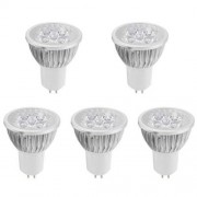 5PCS 12W GU5.3 WHITE LED SPOTLIGHT BULB 30 DEGREE BEAM ANGLE LAMP FOR HOME PENDANT LIGHTIN