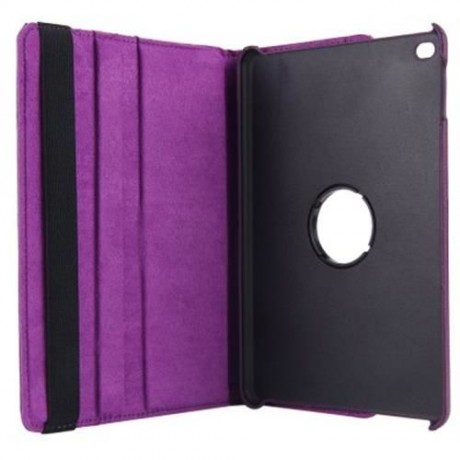 IPAD MINI 4 CASE COVER 360 DEGREE ROTATING LYCHEE TEXTURE SMART LEATHER WITH RETINA DISPLA
