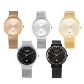 JULIUS JA - 426M MEN ULTRATHIN QUARTZ WRIST WATCH (BLACK)