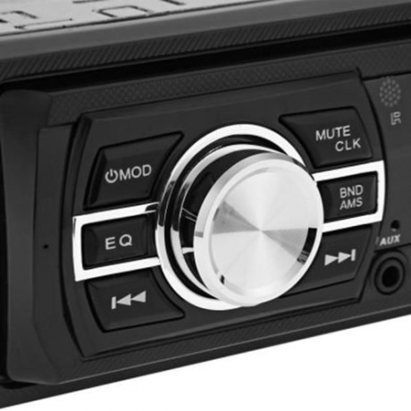 2033 CAR AUDIO STEREO FM RADIO 12V USB SD MP3 PLAYER AUX WITH REMOTE CONTROL