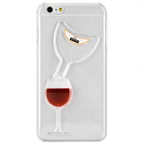 3D LIQUID FLOW HOURGLASS TRANSLUCENT ANTI-SLIP BACK COVER CASE FOR IPHONE 6 PLUS 6S PLUS (