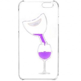 3D LIQUID FLOW HOURGLASS TRANSLUCENT ANTI-SLIP BACK COVER CASE FOR IPHONE 6 PLUS 6S PLUS (