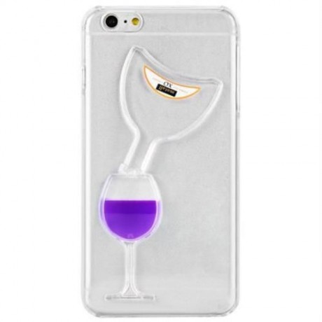 3D LIQUID FLOW HOURGLASS TRANSLUCENT ANTI-SLIP BACK COVER CASE FOR IPHONE 6 PLUS 6S PLUS (