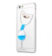 3D LIQUID FLOW HOURGLASS TRANSLUCENT ANTI-SLIP BACK COVER CASE FOR IPHONE 6 PLUS 6S PLUS (