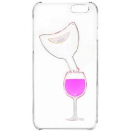 3D LIQUID FLOW HOURGLASS TRANSLUCENT ANTI-SLIP BACK COVER CASE FOR IPHONE 6 PLUS 6S PLUS (