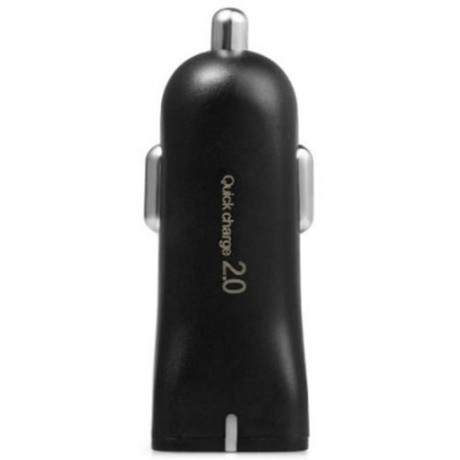 H100Q QUICK CHARGE 2.0 CAR CHARGER USB 5V 2.4A CIGARETTE LIGHTER ADAPTER FOR CELLPHONES US