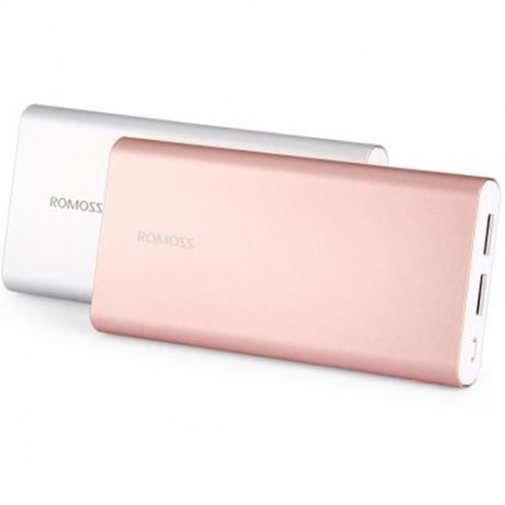 ROMOSS GT1 10000MAH POWER BANK FOR MOBILE PHONE PAD (ROSE GOLD)