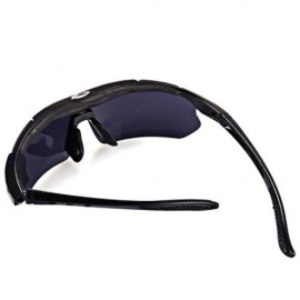 ROBESBON 0089 - 1 OUTDOOR CYCLING GLASSES BIKE SUNGLASSES (BLACK)
