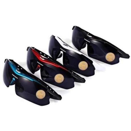 ROBESBON 0089 - 1 OUTDOOR CYCLING GLASSES BIKE SUNGLASSES (BLACK)