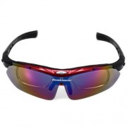 ROBESBON 0089 NON-POLARIZED SPORTS RUNNING OUTDOOR CYCLING GLASSES UV400 SUNGLASSES WITH 5