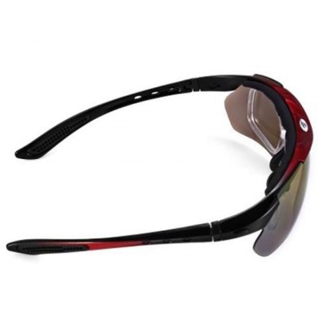 ROBESBON 0089 NON-POLARIZED SPORTS RUNNING OUTDOOR CYCLING GLASSES UV400 SUNGLASSES WITH 5