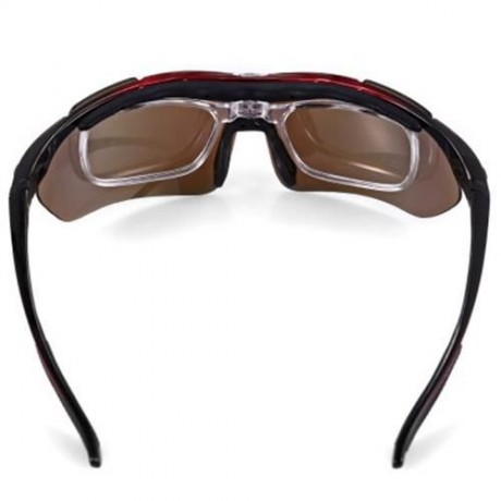 ROBESBON 0089 NON-POLARIZED SPORTS RUNNING OUTDOOR CYCLING GLASSES UV400 SUNGLASSES WITH 5
