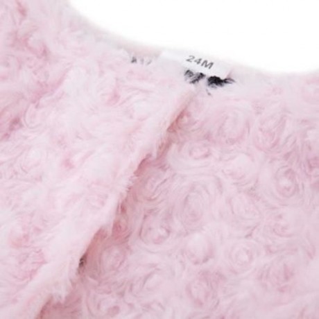 3PCS HAN EDITION ROUND NECK LONG SLEEVE FLOWER PRINT T-SHIRT PANTS WAISTCOAT FOR BABY GIRL