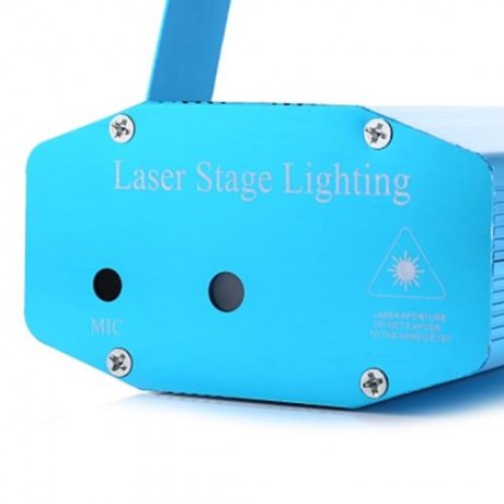 MGY-001 VOICE AUTOMATIC CONTROL RED GREEN LASER LANDSCAPE PROJECTOR LIGHT FOR PARTY KTV BA