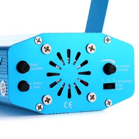 MGY-001 VOICE AUTOMATIC CONTROL RED GREEN LASER LANDSCAPE PROJECTOR LIGHT FOR PARTY KTV BA